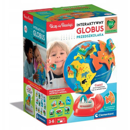 Clementoni Interaktywny Globus Przedszkolaka