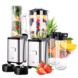 Blender Kielichowy Do Koktajli Smoothie Shake 3w1 Mocny