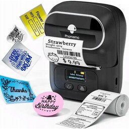PHOMEMO Drukarka M110 Złącze USB Czarny
