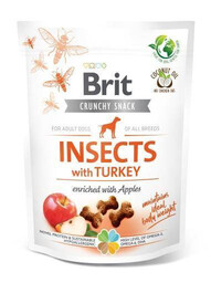 BRIT Care Dog Crunchy Crakcer Insect & Turkey