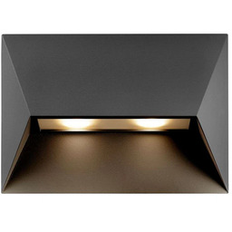 Nordlux - Pontio 27 Ścienna Lampa Ogrodowa Black