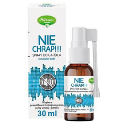 Herbapol Nie Chrap Spray do gardła, 30 ml