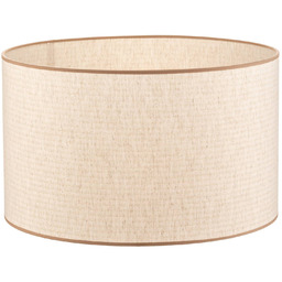 Klosz Roller, ecru, juta, Ø 50 cm, wysokość