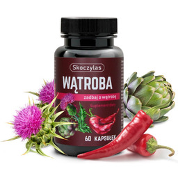 Skoczylas - WĄTROBA ostropest, karczoch, kapsaicyna - 60