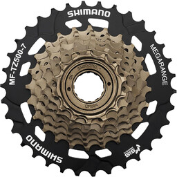Shimano Wolnobieg nakręcany MF-TZ500 MEGARANGE 7 rz 14-34T