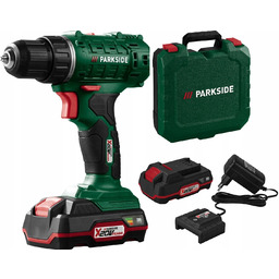 Wiertarko-wkrętarka Parkside Pbssa 20-Li A1 20V +aku 2AH