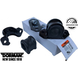 Gumy tuleje obejmy drążka stabilizatora przedniego Jeep Grand