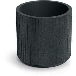Donica ogrodowa Prosperplast Coro Round Charcoal 19 l