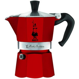 BIALETTI Kawiarka Moka Express 3 TZ Czerwony 130