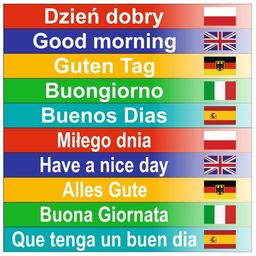 Dzień Dobry Miłego Dnia w 5 językach