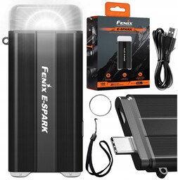 Latarka powerbank Led Fenix E-spark 100 lm Usb-c