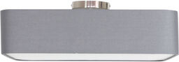 Candellux HUNTS 31-41531 plafon lampa sufitowa abażur szary