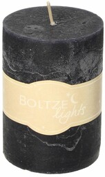 Świeca Lea 10cm black, 7 x 10 cm