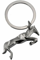 Brelok do kluczy zawieszka Metalmorphose koń - czarny