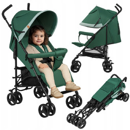 Wózek spacerowy Parasolka lekki SPACERÓWKA SZYBKIE SKŁADANIE LIONELO