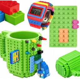 Zestaw kubek duży + notes do malowania zielony