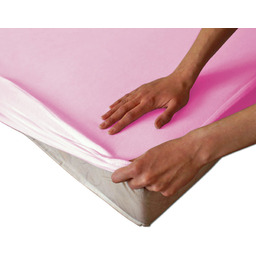 Darymex Ochronne prześcieradło z gumką 200x220 różowe jasne
