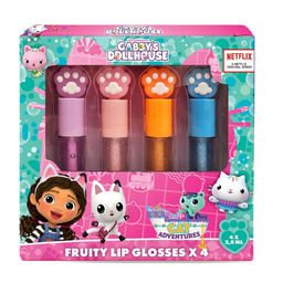 Gabbys Dollhouse Set błyszczyki do ust 4x2,8ml