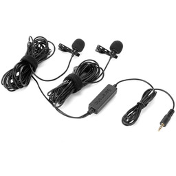 Saramonic LavMicro 2M - mikrofon krawatowy, lavalier podwójny,