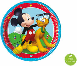 Talerzyki urodzinowe Myszka Mickey - 20 cm -