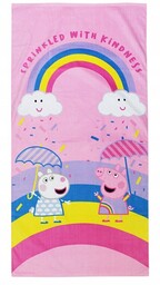 Świnka Peppa Ręcznik Dla Dziecka Pepa 70X140cm