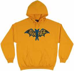 bluza męska THRASHER BAT HOOD Gold