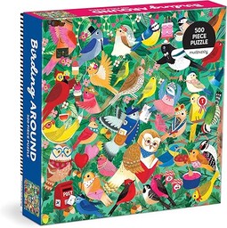 Happy Bird Day 500 Piece Family Puzzle