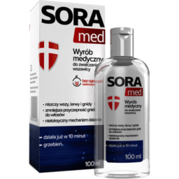 SORA MED płyn do zwalczania wszawicy, 100ml