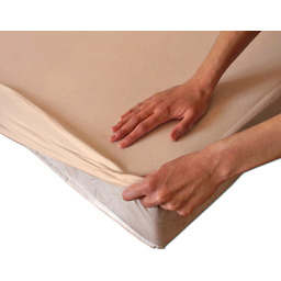 Darymex Ochronne prześcieradło z gumką 180x200 beżowe 018