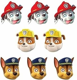 Paw Patrol 0556, Pack 8 kart Patrol Psi