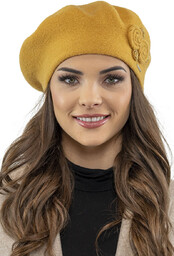 Vivisence 7037 Miodowy Uni Nakrycie Głowy Beret