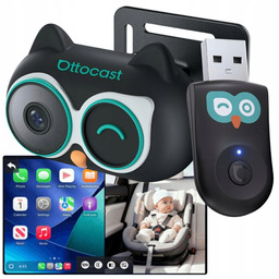 Bezprzewodowy CarPlay Ottocast Kamera Tylnego Siedzenia