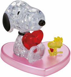 3D Crystal Puzzle Snoopy in Love - puzzle