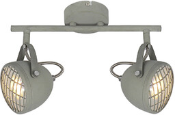 Lampa sufitowa PENT 2xGU10 szary beton Candellux 92-68057