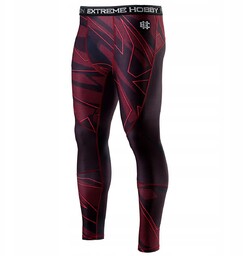 Spodnie Treningowe męskie Shadow Bordowy 2XL Extreme Hobby