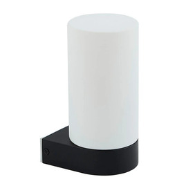 Lucande - Basolo Lampa Ścienna H17,2 IP44 Czarny