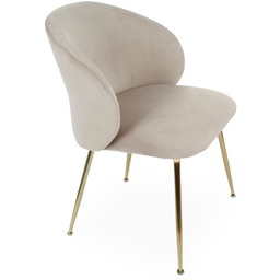 Krzesło Ganta Gold Beż (2288) - OUTLET