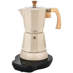 Kawiarka elektryczna espresso, 300 ml, beżowy, 500 W,