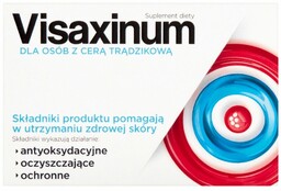 VISAXINUM Tabletki do cery trądzikowej suplement diety 30