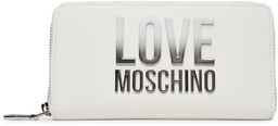 Duży Portfel Damski LOVE MOSCHINO JC5730PP0MKD0100 Biały