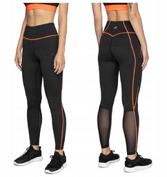 LEGGINSY damskie 4F SPODNIE fitness SPDF012 XS