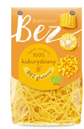 Bartolini Makaron krajanka kukurydziany bezglutenowy 250 g (EKO)