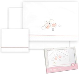 Interbaby - Bawełniane prześcieradła dziecięce - Samochód/Mojżesz/gondola -