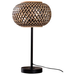 Lindby - Nerys Lampa Stołowa Black/Wood