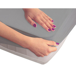 Darymex Ochronne prześcieradło z gumką 180x200 szary 21