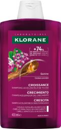 Klorane Wzrost, szampon przyśpieszający wzrost włosów, 400 ml