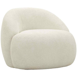 Fotel Ginevra, biały, 81 64 78 cm