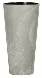Doniczka TUBUS SLIM BETON EFFECT z wkładem 30