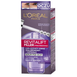 Loreal REVITALIFT FILLER [HA] Serum pod oczy redukujące