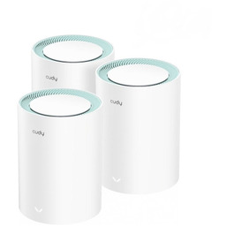 CUDY M1300(3-Pack) Mesh, WiFi 5, 2,4GHz/5GHz,